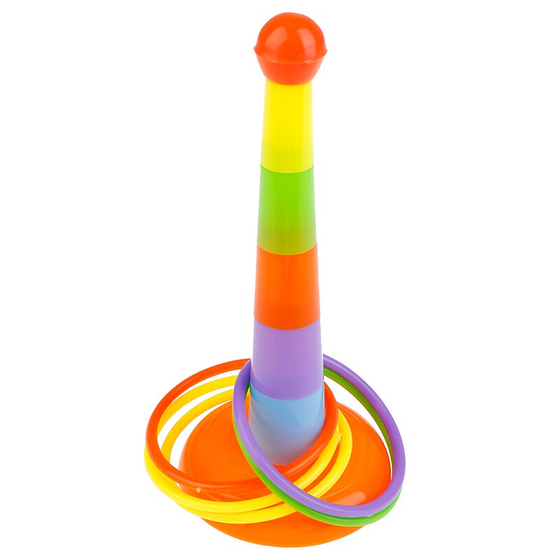 Juego de argolla pequeño, juego de jardín de plástico, juego de piscina, juego de Juguetes Divertidos para niños,
