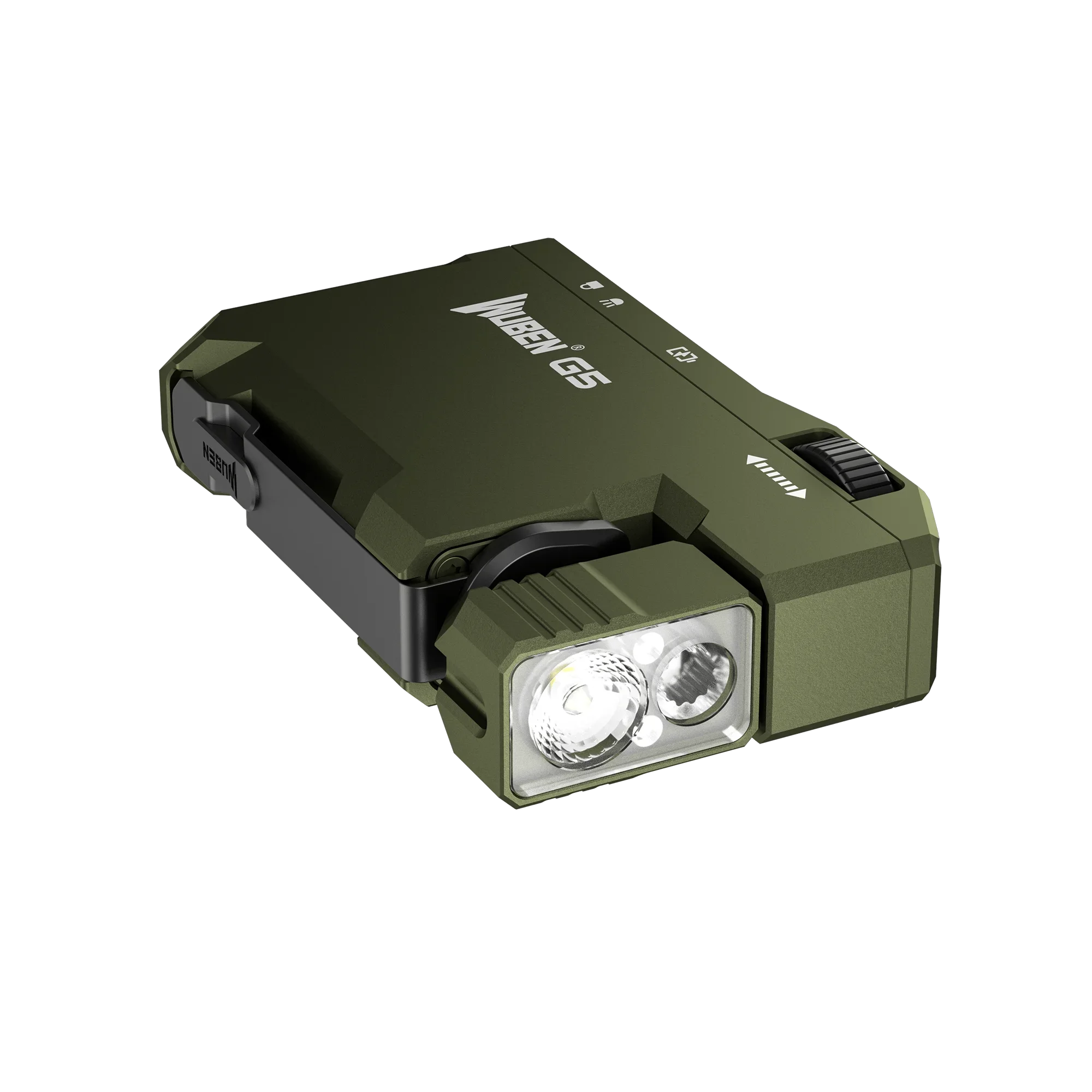 Wuben  g5 edc lommelygte 400 lumen - grøn