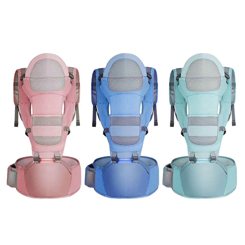 Multifunctionele Baby Carrier Met Hip Seat Voor Baby 'S Kinderen Van 0-36 Maanden Katoen Mesh Ademende Stof met Padding Swaddl