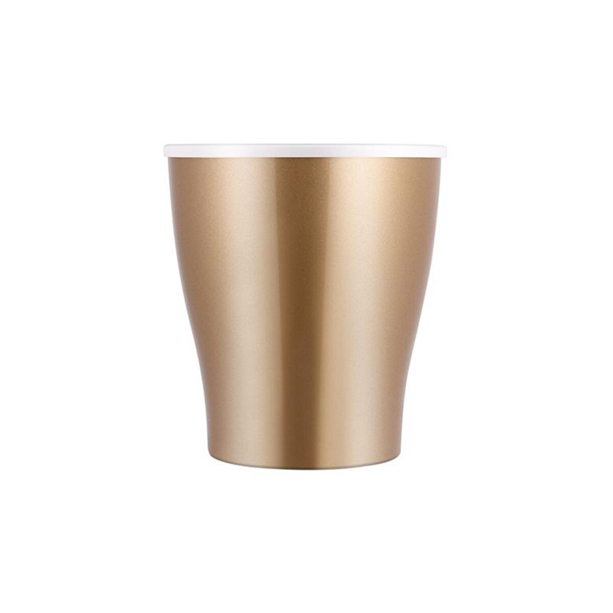 Goud Zilver Rose Goud Bloempot Self Watering Absorberen Bloem Plant Lui Gesimuleerde Metalen Potten Voor Yard Garden Outdoor Living: Gold   medium