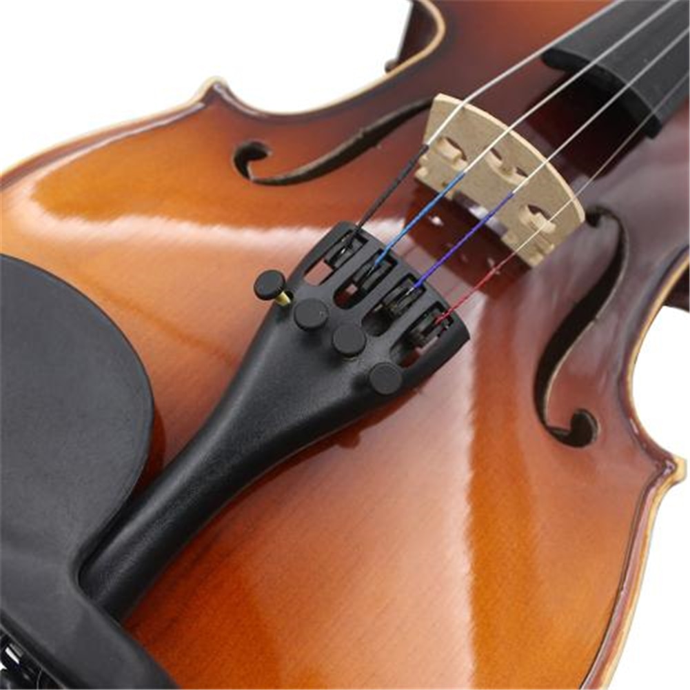 Piezas y accesorios para violín 1 Uds. 3/4 4/4 Homeland, violín, cola con cordón trasero de aleación de aluminio, 4 sintonizadores finos