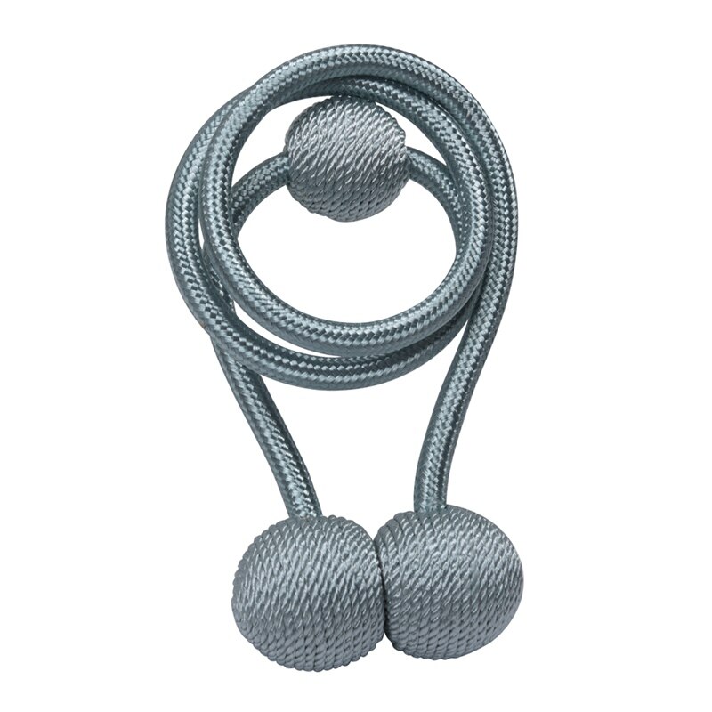 Europæisk stil magnetisk gardin slips ryg sfærisk kæde spænde draperi holdback klip indehavere boligindretning: Stil f
