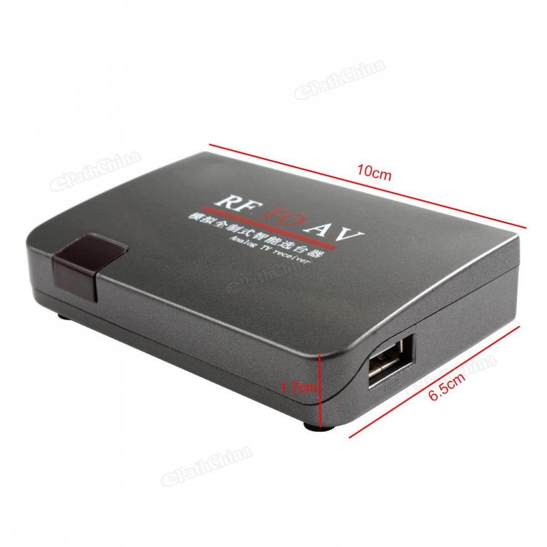 High - RF to AV Video Converter Station-selector without Location Limitation