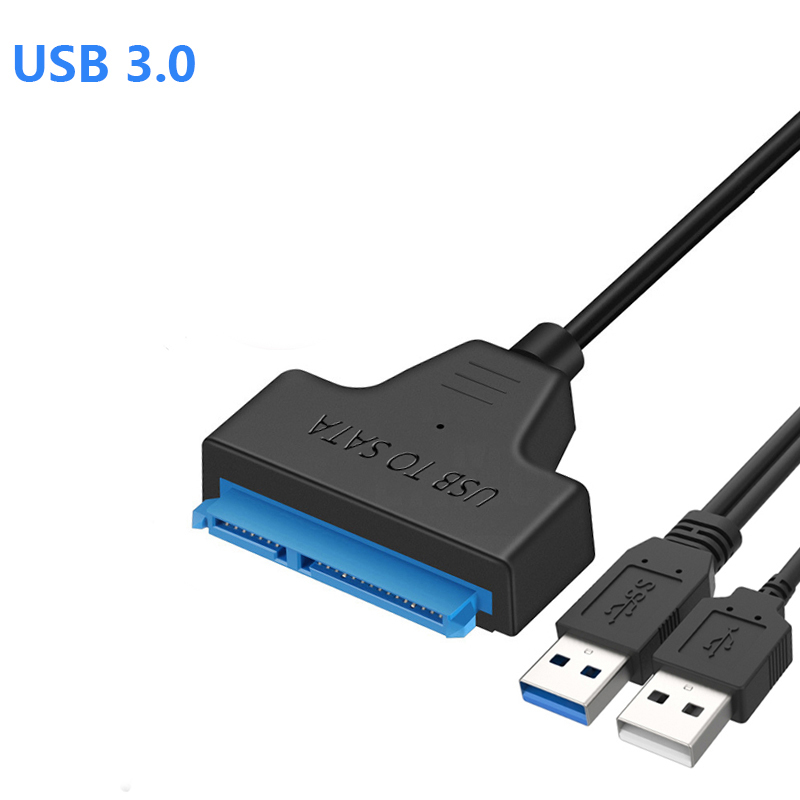 Sata to USB 3.0 Adapter 2.5 Inch SSD HDD Universal Box Hard Drive Enclosure Hardisk Protective Case Max 6TB For Samsung Kingston: USB 3.0
