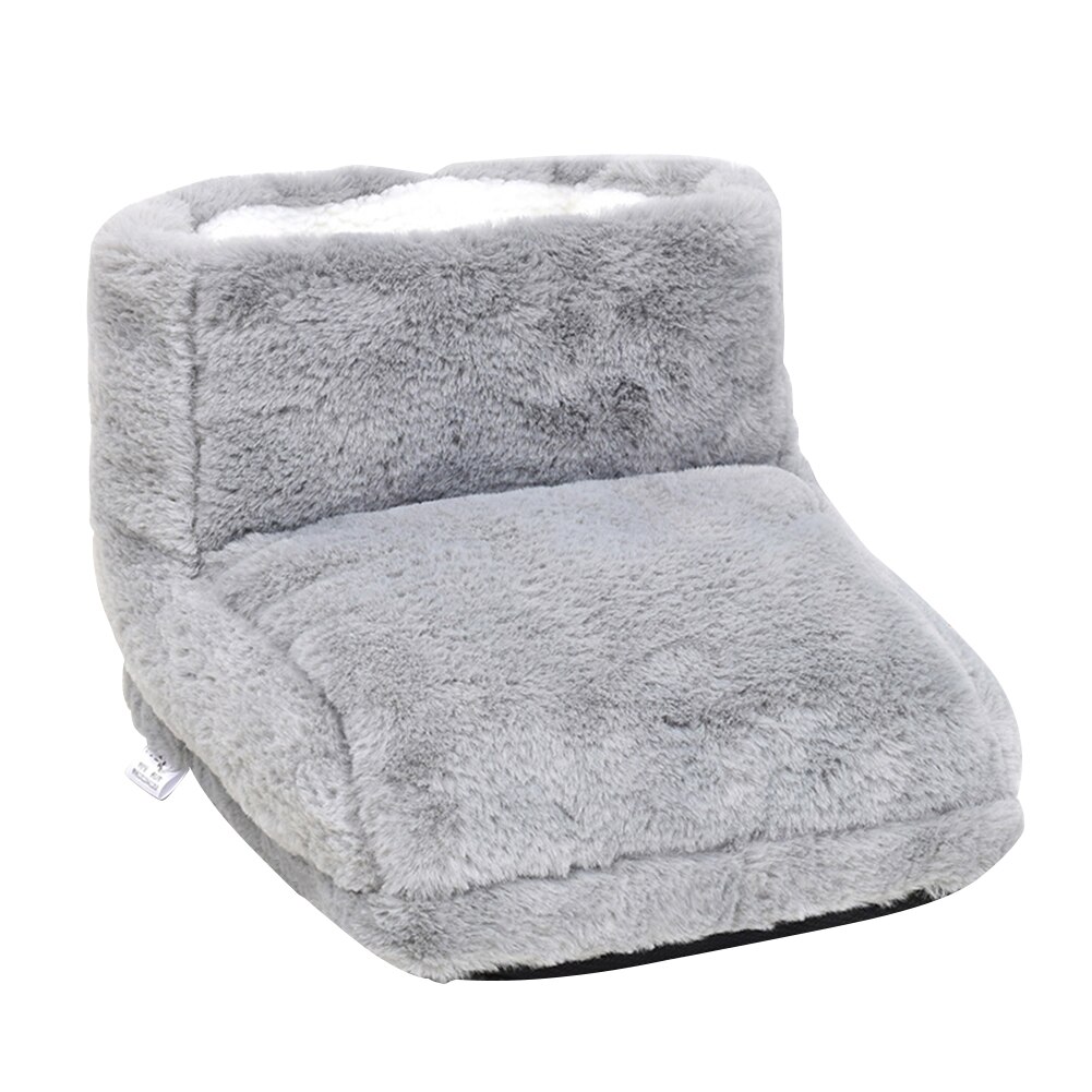Calentador eléctrico de invierno para pies, calentador con carga USB, ahorro de energía, cubierta cálida para pies, almohadillas de calefacción para el hogar, dormitorio y dormir: Grey