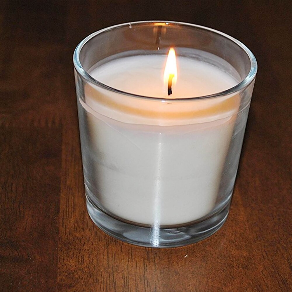50 Uds 12,5x75mm De madera mechas para velas suministros Mecha De Vela velas con Sustentador Tab bricolaje Mecha De Vela Pavio De Vela