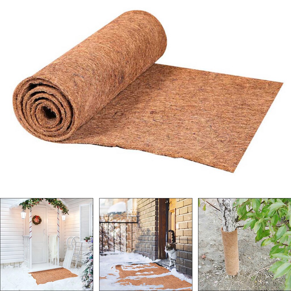 Doublures de pots de fleurs de noix de coco, paniers suspendus pour décoration de jardin 60x100cm