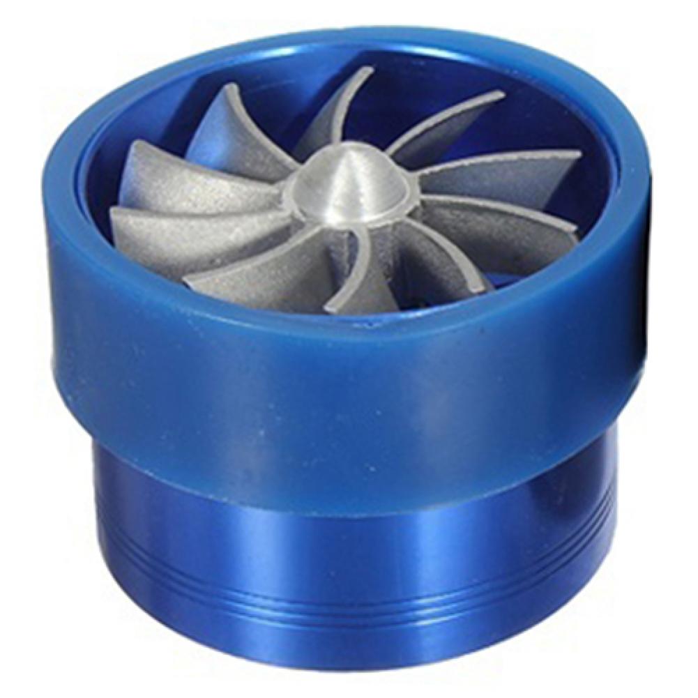 Universal Fuel Gas Saver Air Filter Intake Single Supercharger Turbine Turbo Fan: Default Title