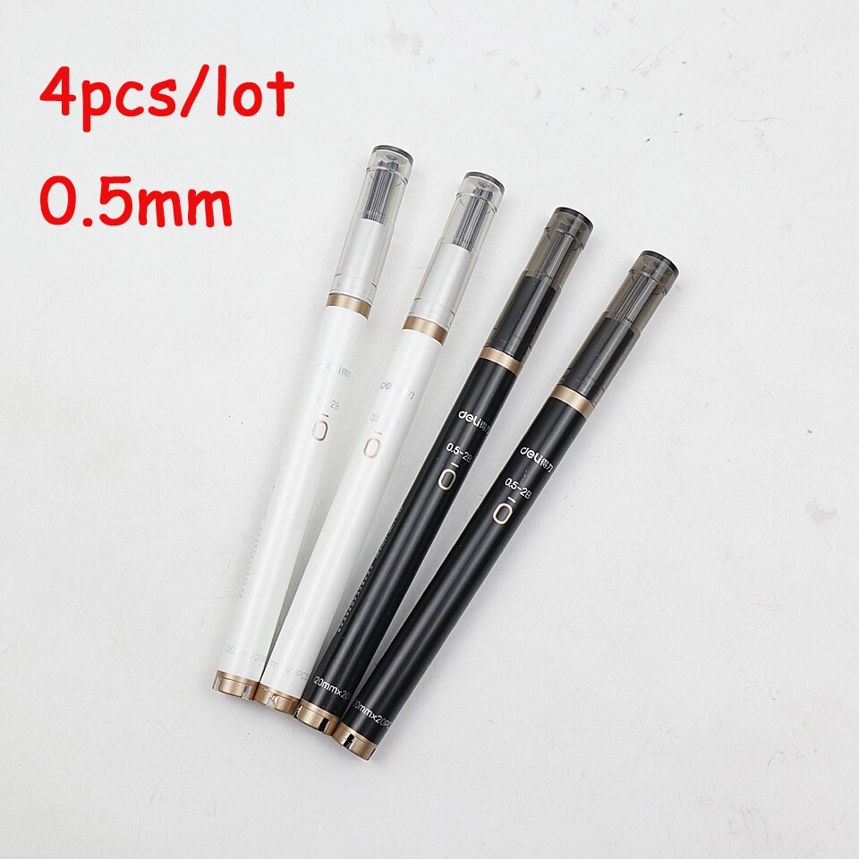 Recargas de plomo de lápiz mecánico, 2B, 0,5/0,7mm, 120MMX, 20 piezas, dibujo largo, plomo especial, producto escolar, proveedor al por mayor: 4pcs-0.5mm-2B