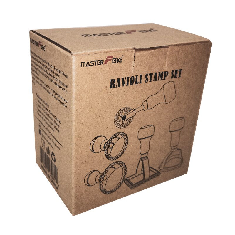 Italian Ravioli Cutter Set Pasta Press Kitchen Attachment Kit Maker Mold Tool Stamp Pastry Wheel