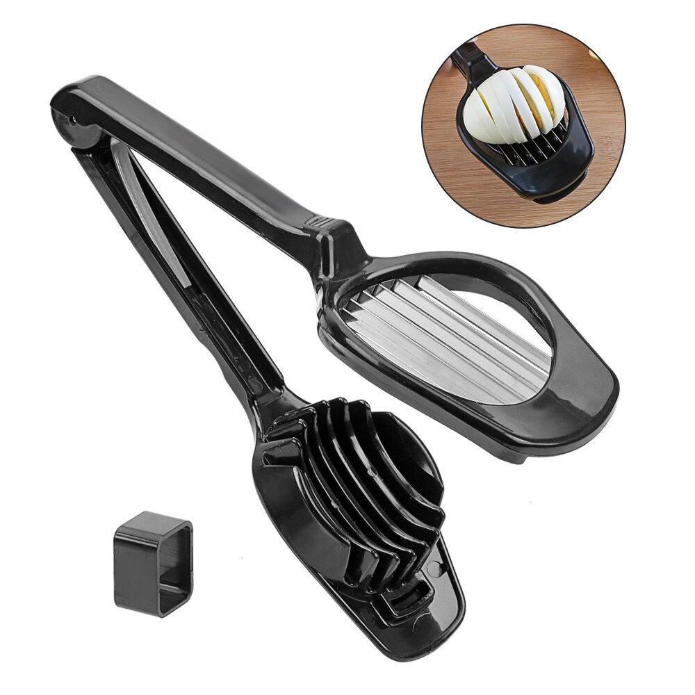 Coupeur Kiwi champignon à main en acier inoxydable, coupe-tomate, dispositif de séparation des œufs, moule multifonctionnel, trancheur d'œufs