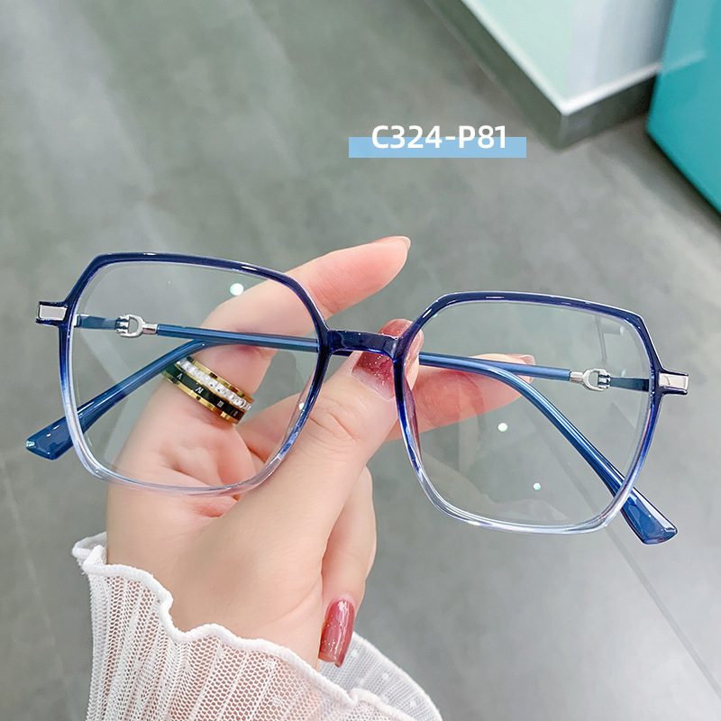 Prescription Eyeglasses Frame Women Eyeglasses Full Rim Flexible TR-90 Glasses Frame Optical Eyewear Female Spec: WHITE