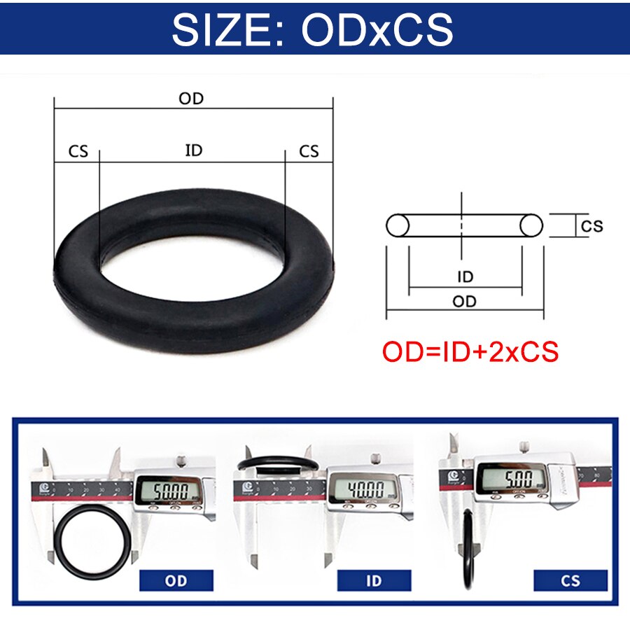 20Pcs Vmq Siliconen Rubber Afdichting O-Ring Vervanging Wit Afdichting O Ringen Pakking Washer Od 6Mm-30Mm Cs 2.4Mm Diy Accessoires S120