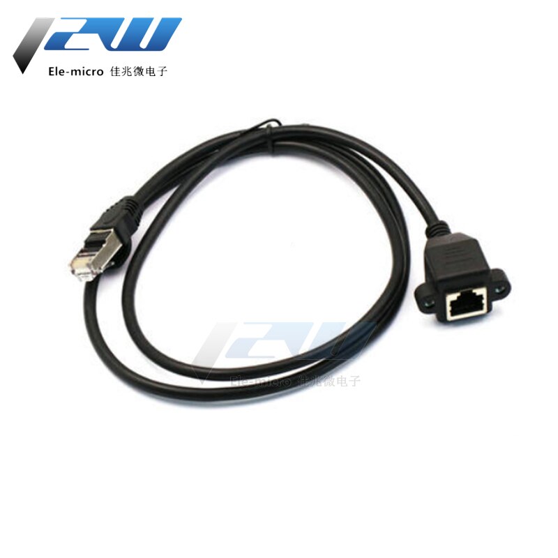 Network cable extension cable RJ45 broadband extension connector Category 6 pure copper male-to-female cable network connector