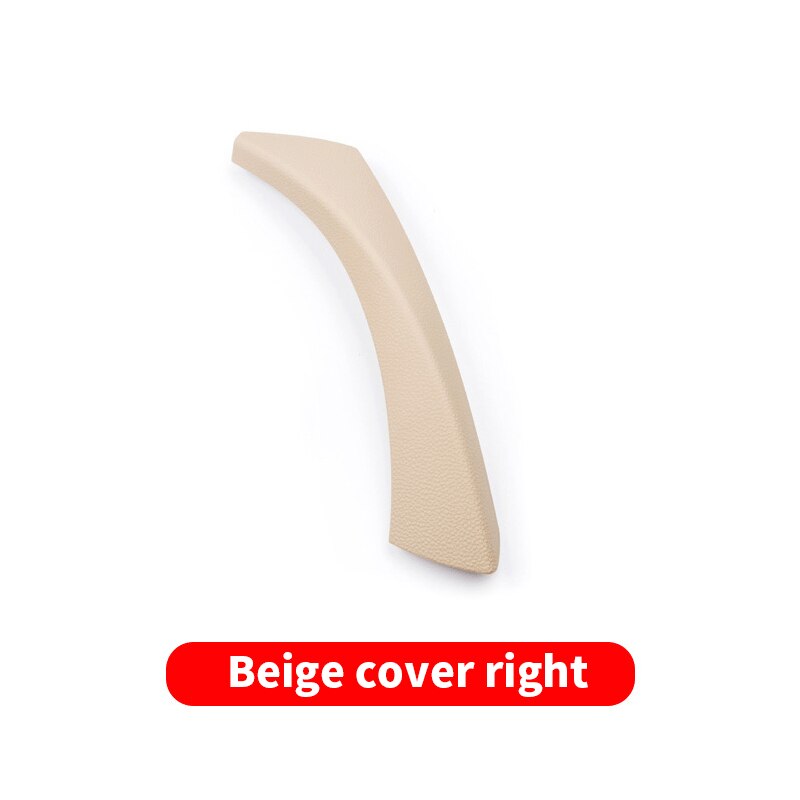 For BMW 3 Series E90 E91 E92 Original Inner Door Handle Panel Pull Trim Black Beige Gray Right Left Cover 2004 Accessories: Beige cover right