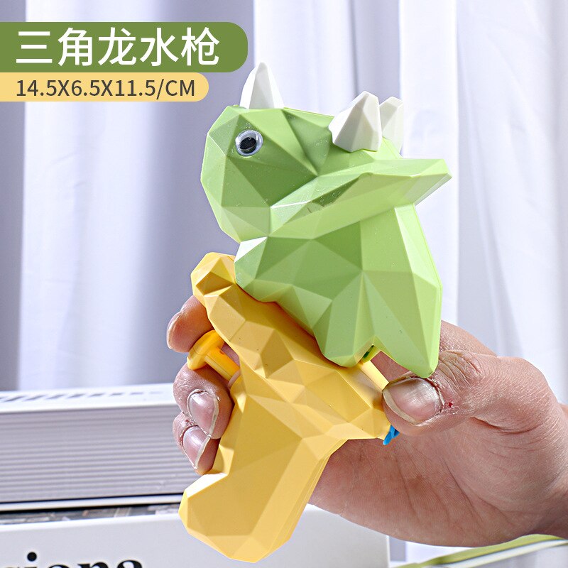 Neue 4-dimensionale Kreative Dinosaurier Wasser Pistole Spielzeug freundlicher Spielen mit Wasser und Absorbieren Wasser Jungen und Mädchen Sommer Strand Spielzeug: 1Stck-G