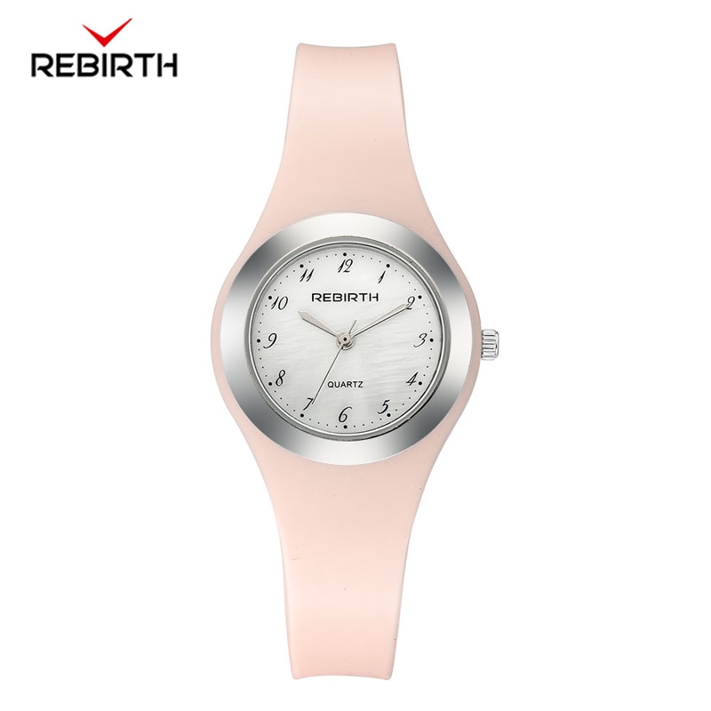 Reborn-montre-bracelet à Quartz pour femmes, bracelet en Silicone, de supérieure, montre pour femme