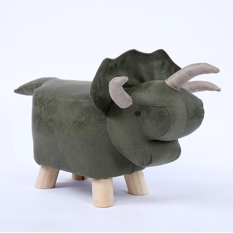 Animal shoe changing stool solid wood baby cute cartoon sofa chair elephant child small bench: Boom Clap 16