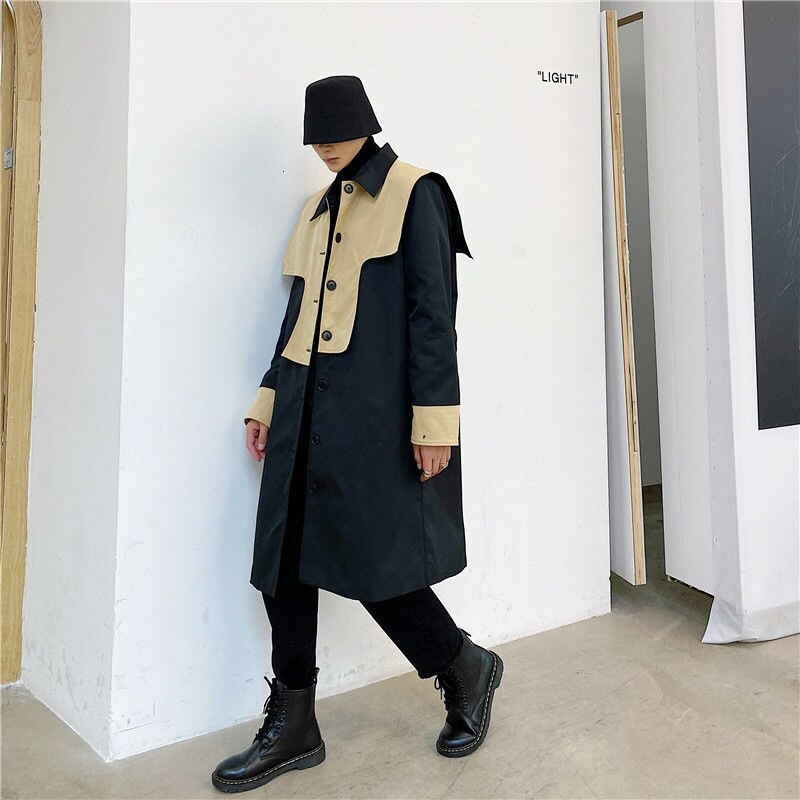 Neil Barrett Cappotto Doppiopetto Oversize Fit Con Cintura uomo