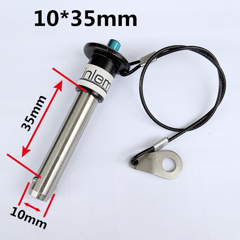 Finlemho Speaker Pin 10x35mm Y1035 - Metal Accessory for Subwoofer Audio DJ Mixer Console Woofer