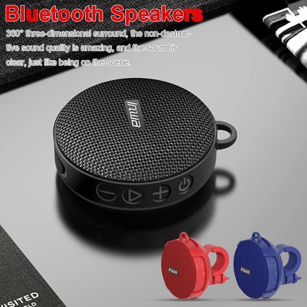 tragbar Motorrad Bluetooth Lautsprecher Fahrrad Säule wasserdicht Dusche Lautsprecher Akustik Klang Boombox Soundbar Tieftöner Hände kostenlos