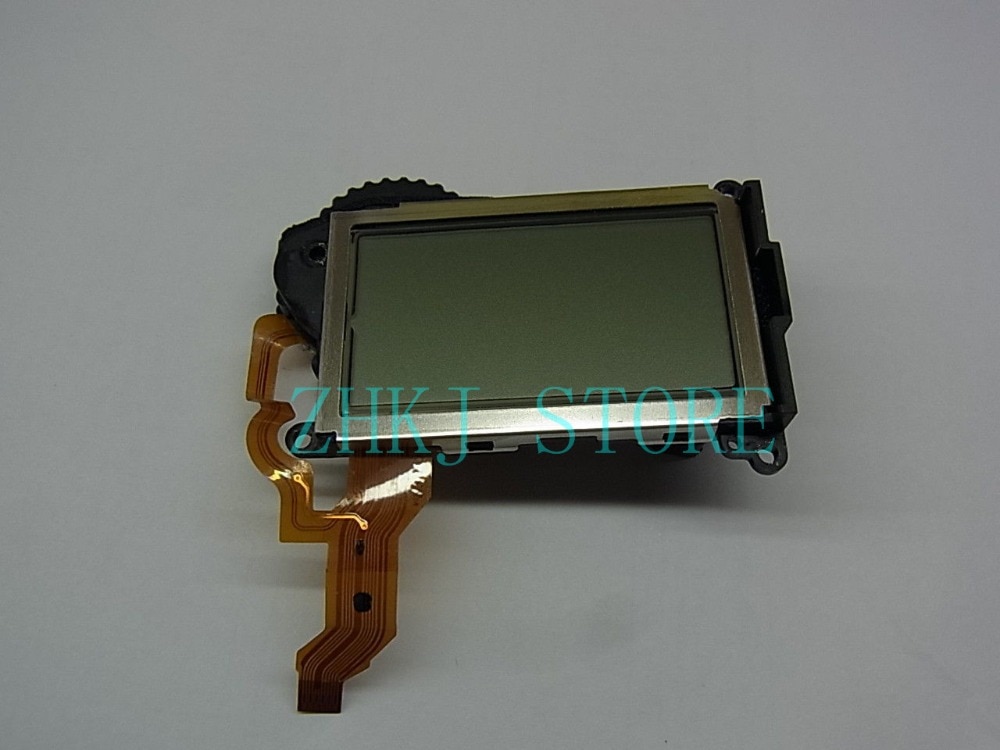 Tela lcd pequena para nikon d7100, peça para reparo da câmera digital