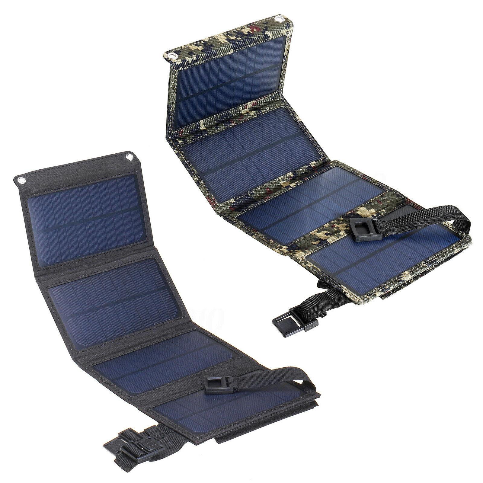 Waterproof 20W 5V Foldable USB Solar Panel Cells Charger for Camping Hiking Waterproof 5V Folding Solar Panels Cells For mobile