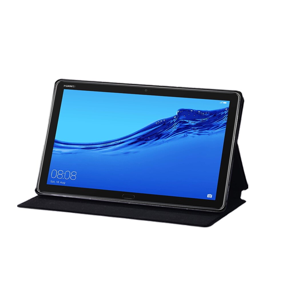 Tablet Geval Voor Huawei Mediapad M5 Lite 10.1 &quot;/M5 10.8&quot; Pu Lederen Beschermhoes Flip Cover Case + Draagbare Bluetooth Toetsenbord + Pen