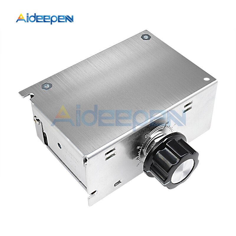 Ac 220v 4000w scr elektrisk motor hastighetsregulator spenningsregulator mørkere elektronisk voltregulator mørkere termostatregulator