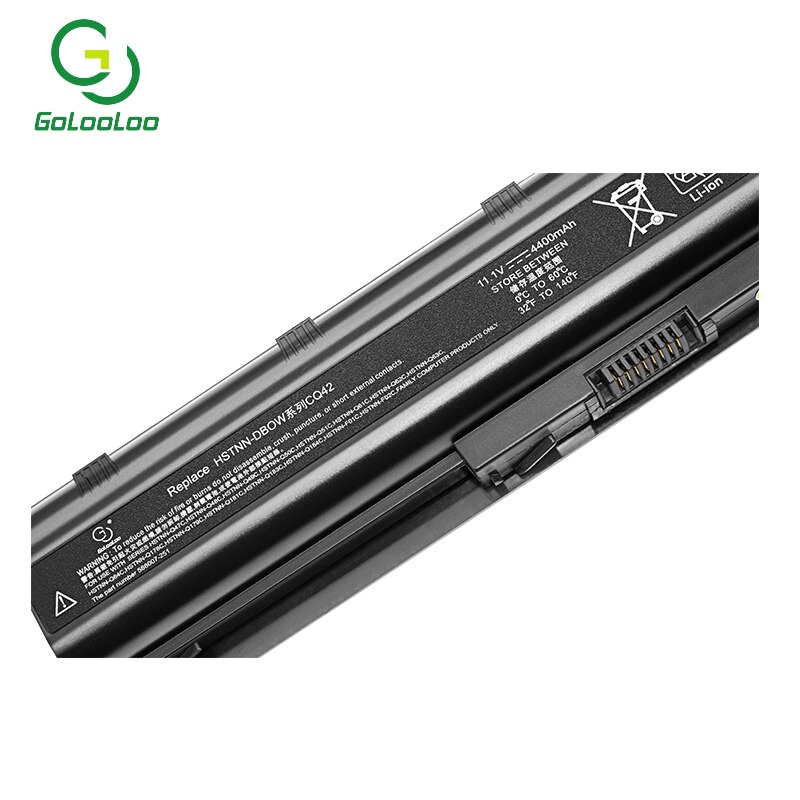 Golooloo 6 celler laptop batteri för hp notebook  pc 593553-001 för pavilion  g4 g6 g32 cq42 mu06 593562-001 dm4 dv6 mu09 hstnn -lb0w