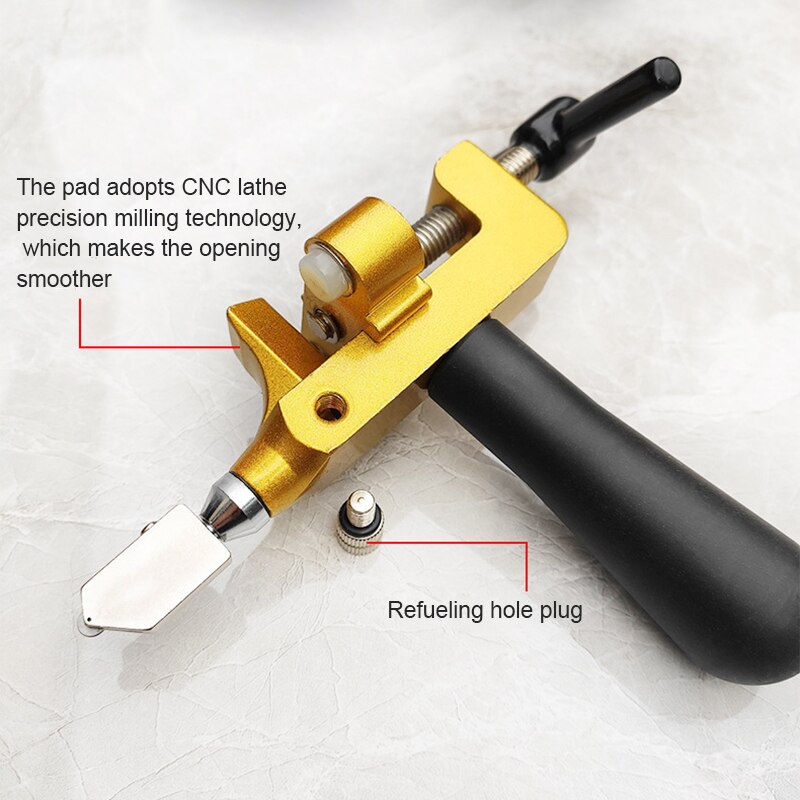 Easy Glass Tile Cutter Ceramic Cut 1piece Alloy Tool kit 2in1 Glass