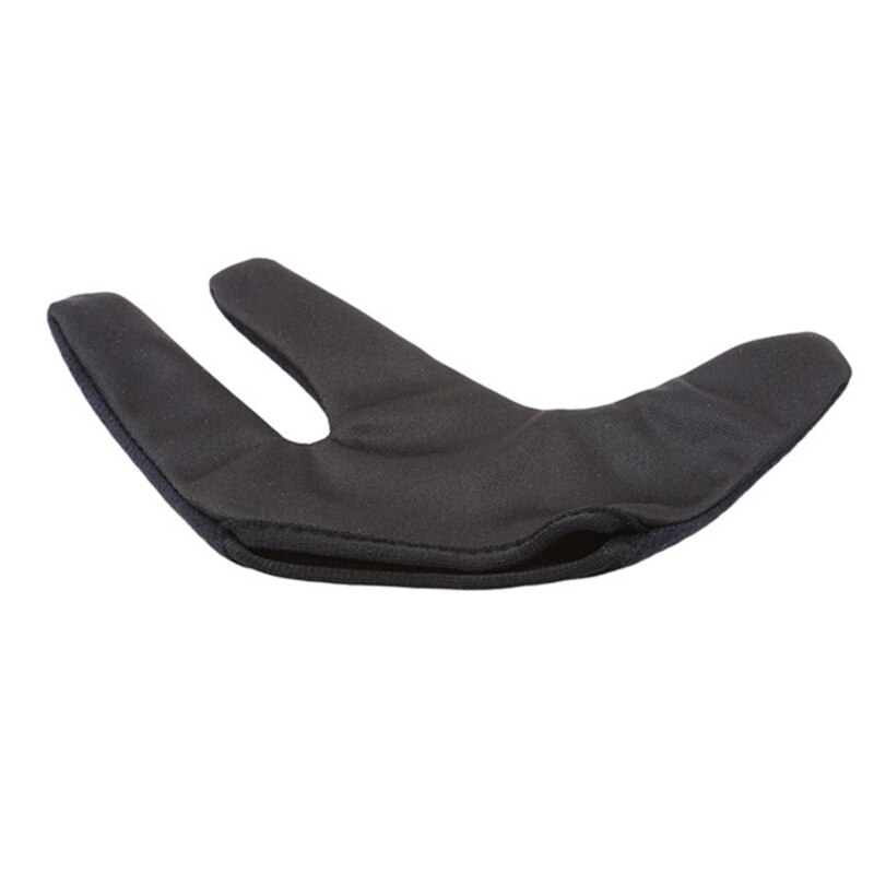 Black Single Glove Palmless Three Finger Glove Anti-scald Cut Off Heat Glove Hair Curler Special Gloves