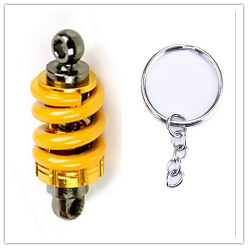 Motorfiets sleutelhanger, sleutelhanger, motorfiets sleutelhanger, accessoires voor ducati carbon xdiavel s kawasaki gpz 500s ex500r ninja: Geel