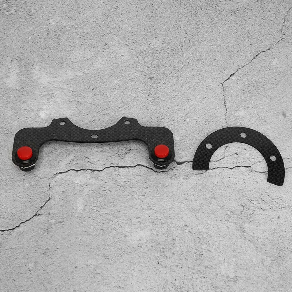 Carbon fiber button Horn button Carbon 6 Bolts Steering Wheel 1 Set Single Button/Dual Button