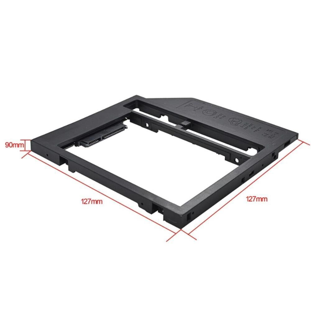 Enclosure For Notebook CD-ROM Optical Bay Universal 12.7mm SATA 2nd 2TB Drive HDD Disk 3.0 Hard Case Caddy SSD For 2.5'' O9K1