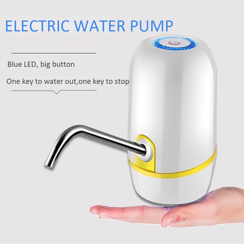 USB Wireless Smart Electric Water Pump Dispenser Bottle Portable Beverage Automatic Suction Pump for Home Travel: Default Title