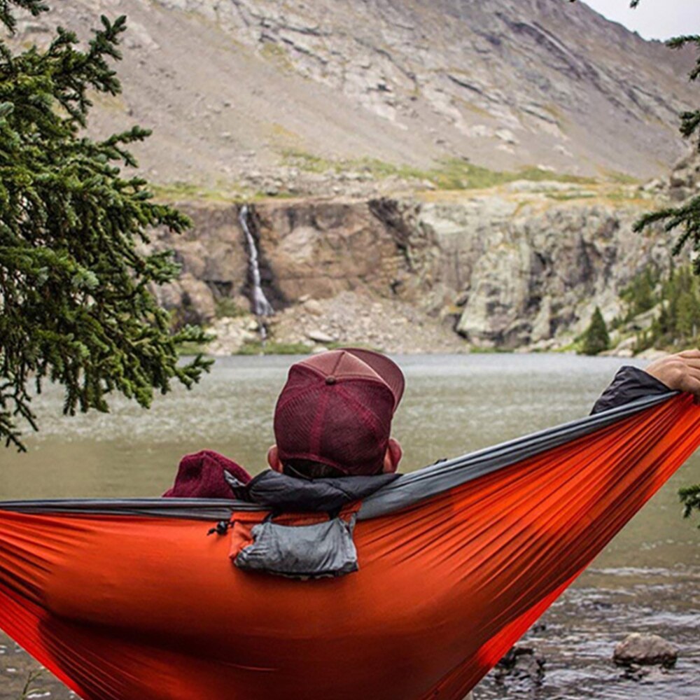 Lightweight Camping Hammock - Portable for Hiking, Travel, Outdoor Use