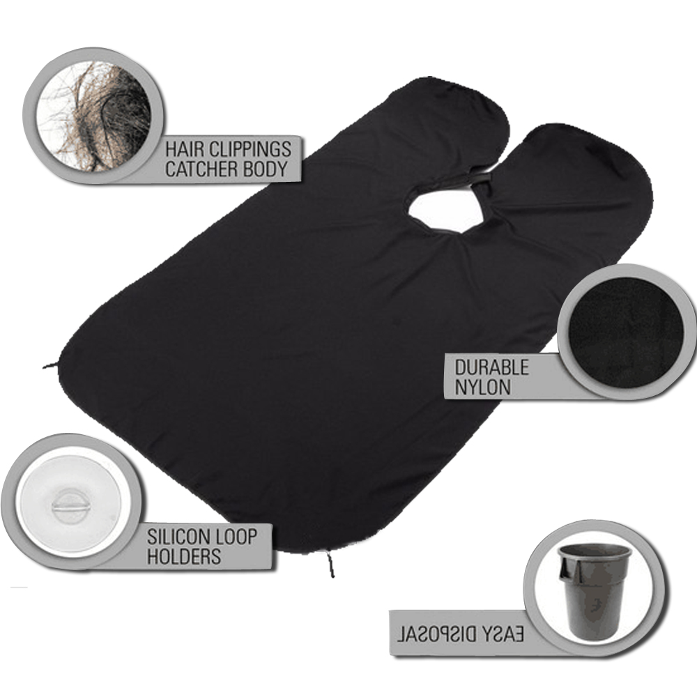 Barbe rasage tablier homme salle de bain tablier barbe soin nettoyer rassembler tissu bavoir cheveux rasage tablier imperméable tissu à fleurs