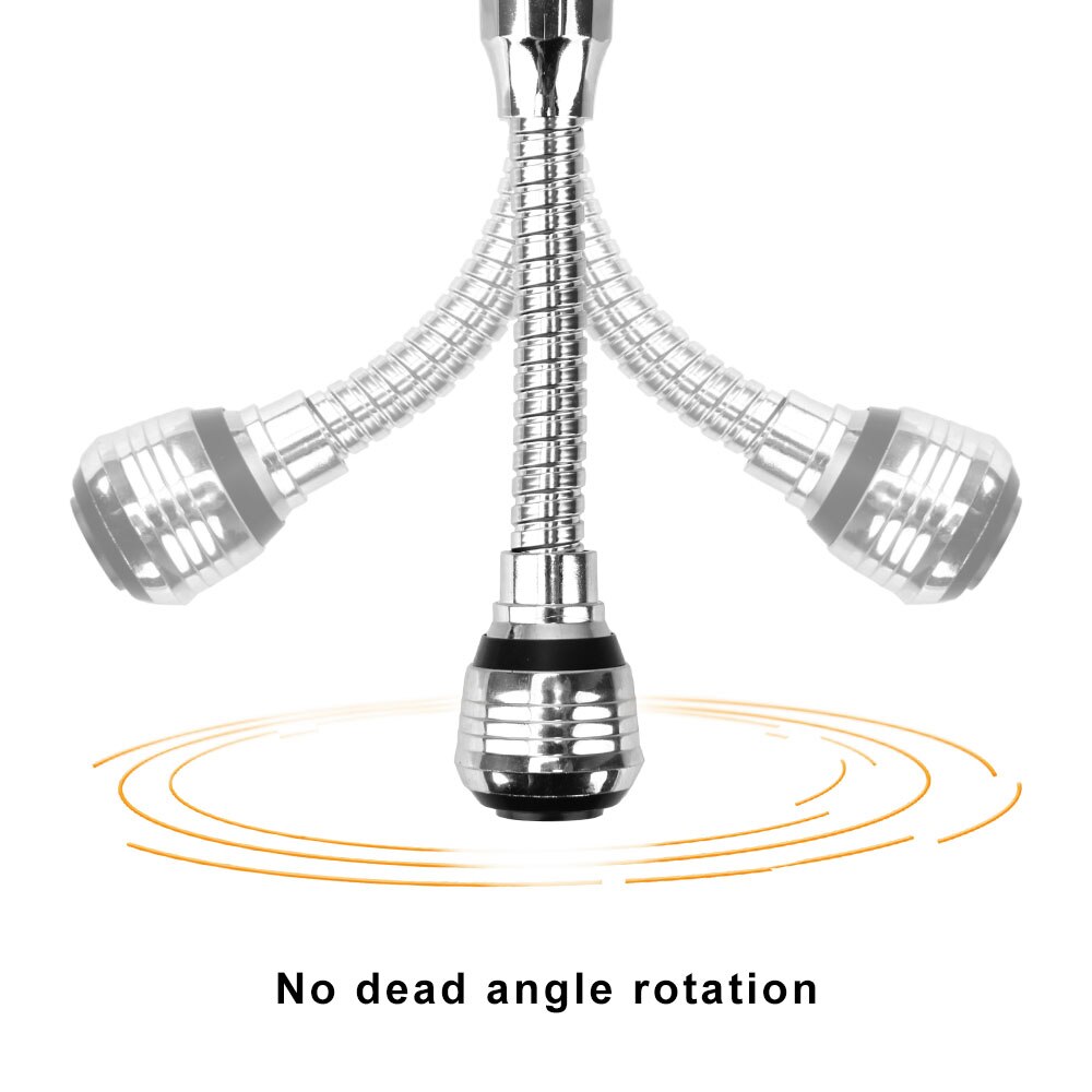 360 Degree Rotating Bubbler Filter Tap Adapter Faucet Extender High Pressure Nozzle 2 Modes Adjustable Water Saving