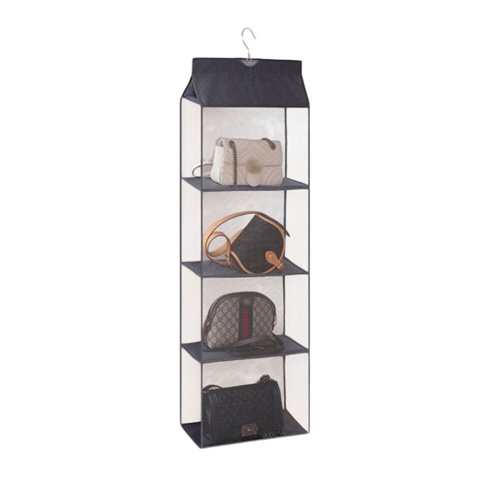 Opvouwbare Opknoping Tas Opvouwbare Plank Bag Purse Handtas Organizer Deur Diverse Pocket Hanger Opslag Closet Hanger: A6