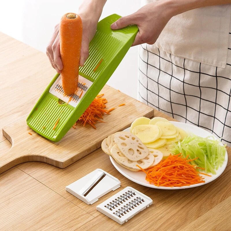 Vihannes hedelmä peruna mandoliini viipaloija kuorija kuutio leikkuri leikkuri raastin vihannesleikkuri keittiötarvikkeet cocina accesorio