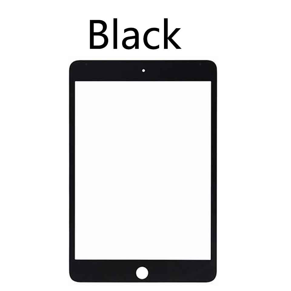 Touchscreen Voor Ipad Mini 4 Mini4 A1538 A1550 Lcd Front Touch Screen Glas Outer Lens Vervanging: Black-No tool