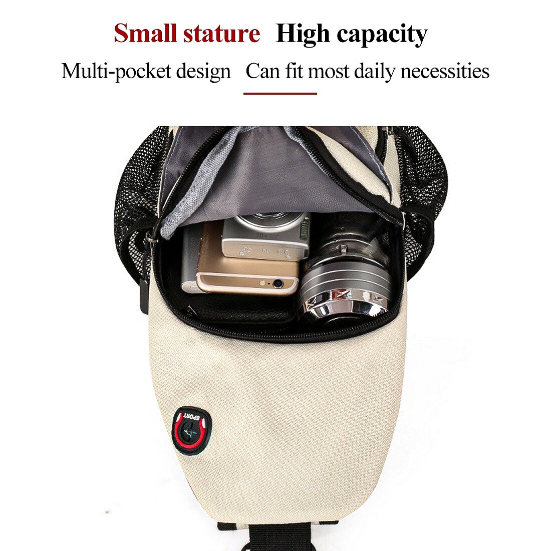 Vrouwelijke Tas Unisex Borst Pack Schouderriem Rugzak Crossbody Tassen Voor Vrouwen Sling Schoudertas Reizen Sport Taille Packs