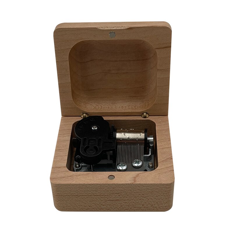 You are my sunshine music box wind up mechanical love quotes print wood dad birthday party family for wife Son Daughter