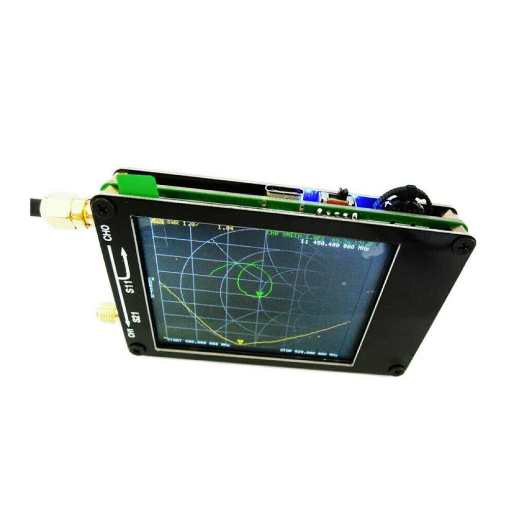 NanoVNA 50KHz-900MHz Vektor Netzwerk Analyzer sortiert Bausatz VNA UV VHF UHF HF Antenne Analysator Bauen in batterie