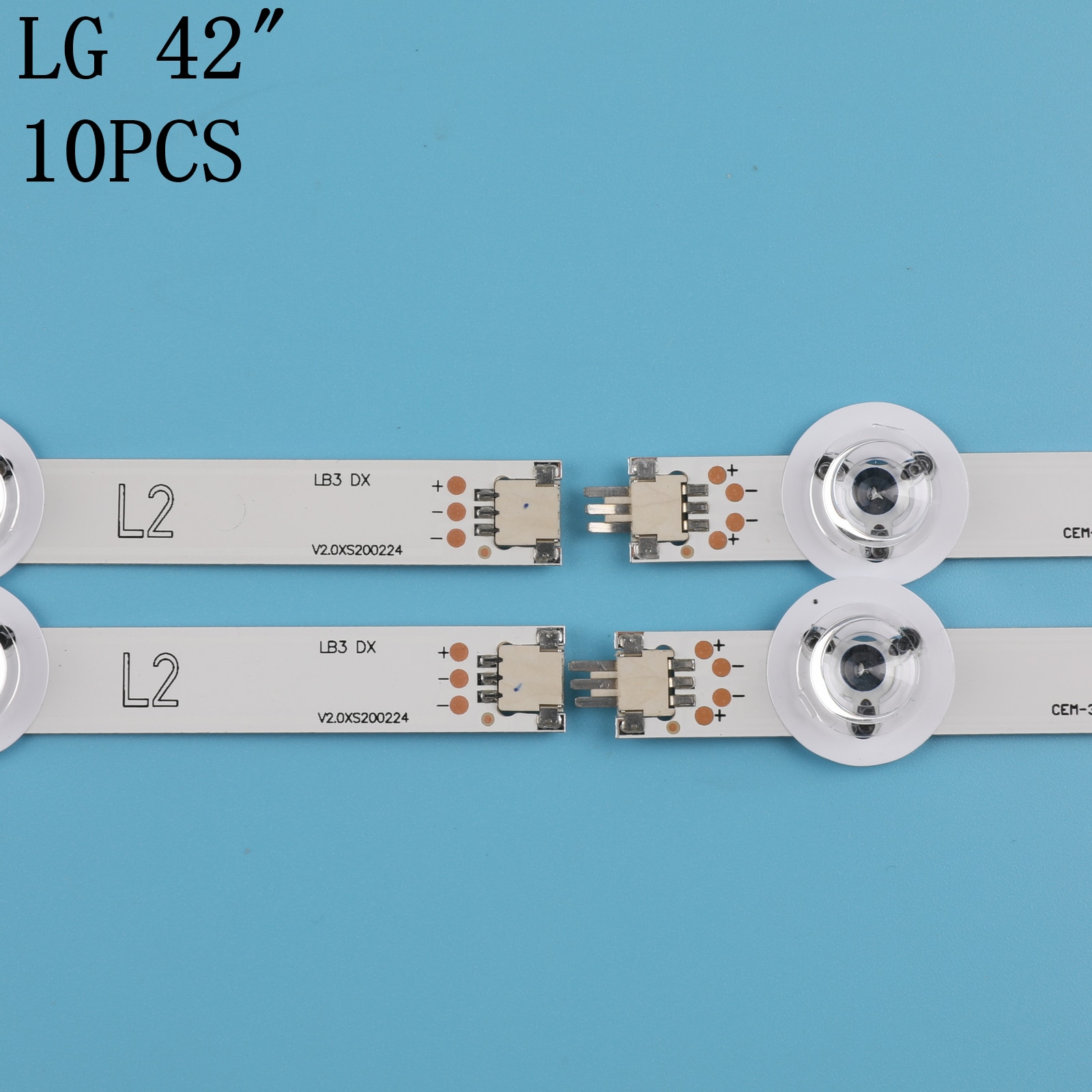 Striscia di LED Per LG 42 ''TV 6916L-1683B 6916L-1685B 6916L-1682A 6916L-1684A 42LB700V 42LB671V 42LB720V 42LB730V 42LB690V