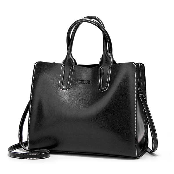 Leder Handtaschen Große Frauen Tasche Casual Weibliche Taschen Stamm Tote Spanisch Schulter Taschen für frauen bolsa feminina