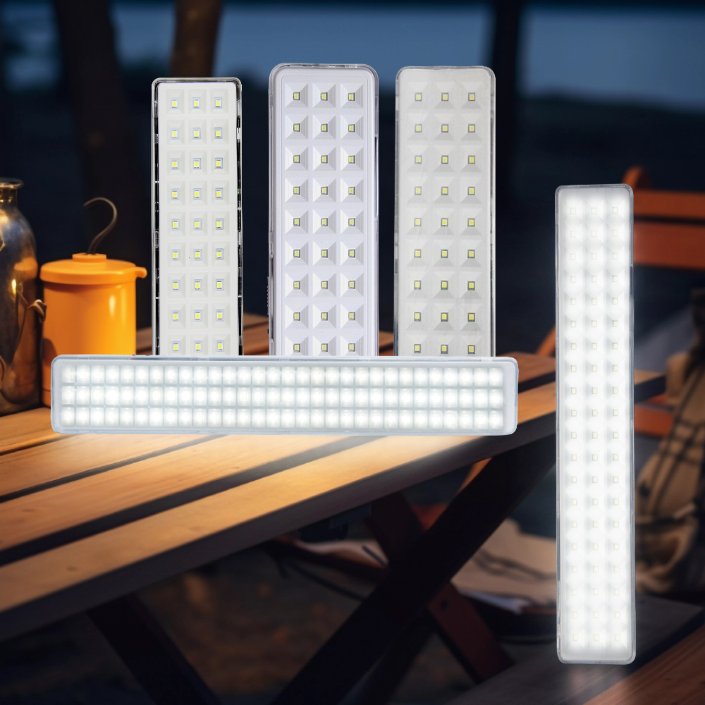 Draagbare noodverlichting Oplaadbare LED-kampeerlampen Aan de muur gemonteerde brandveiligheidsverlichting Evacuatieverlichting Ophangbare tentlamp