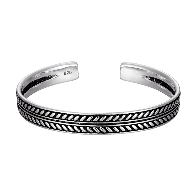 Conjunto de pulseira de punho banhado a prata 925, pedra de olho de gato natural, contas elásticas, artesanal, nó da sorte, corda, dropshipping, imperdível: Banhado a ródio