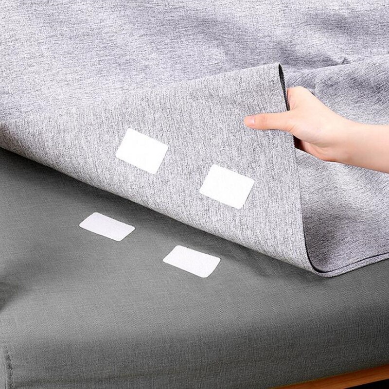10 stk/parti 60mm selvklebende prikker anti-skli-klistremerker for laken sofa matte teppe anti-skli matte pads